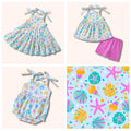 Neon Tide Infant Romper