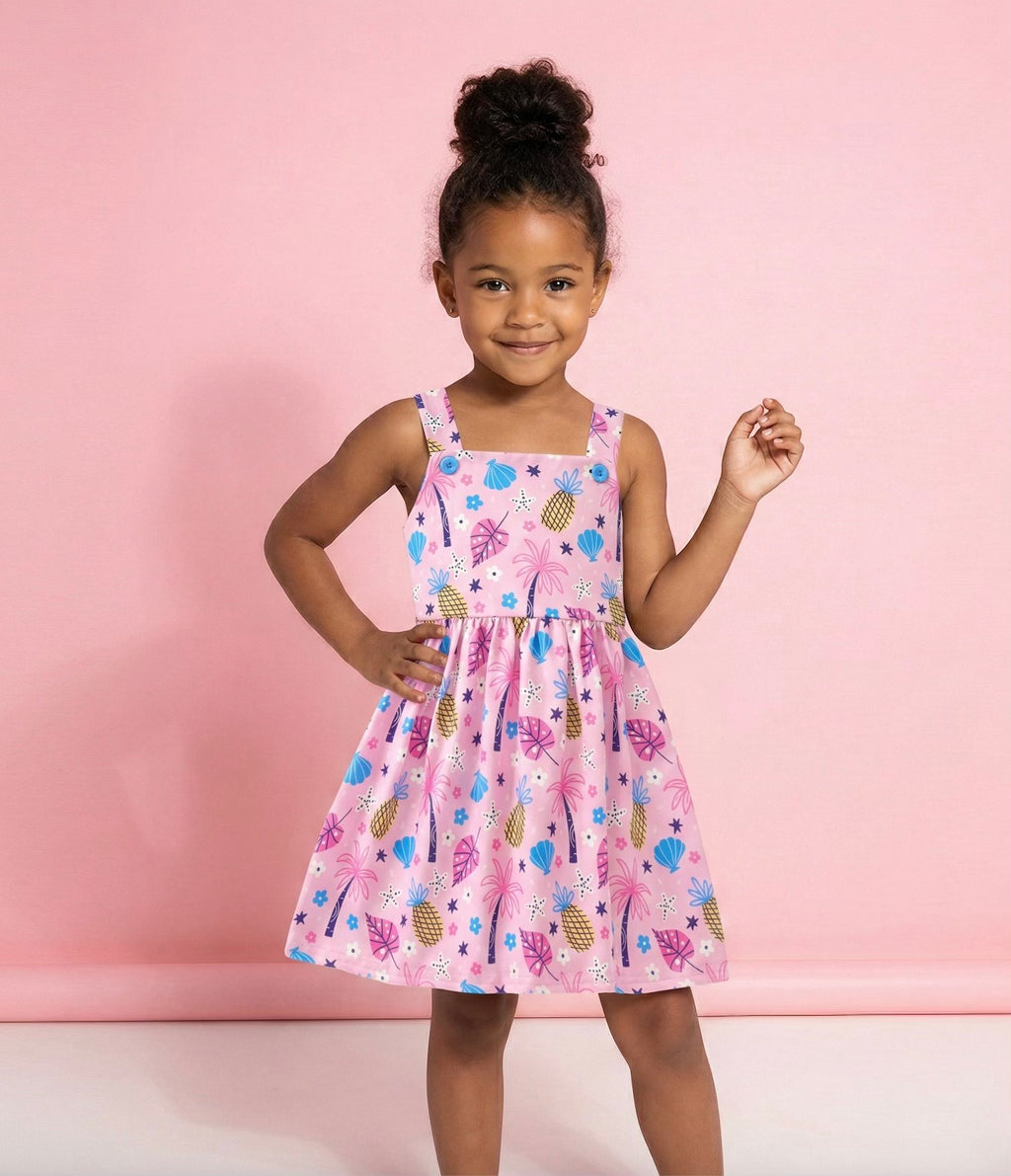 Girl's Palm Breeze Dress